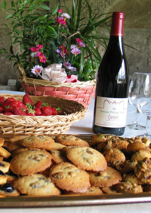 Terroir Palets Solognots Et Fraises De Sologne Et Vins Cheverny Crédit Ot Blois Chambord