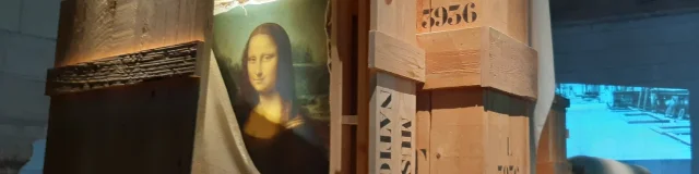 Château de Chambord. New room on the tour of Louvre paintings stored at the château during the Second World War, with a focus on the Mona Lisa and its journey during the Occupation.