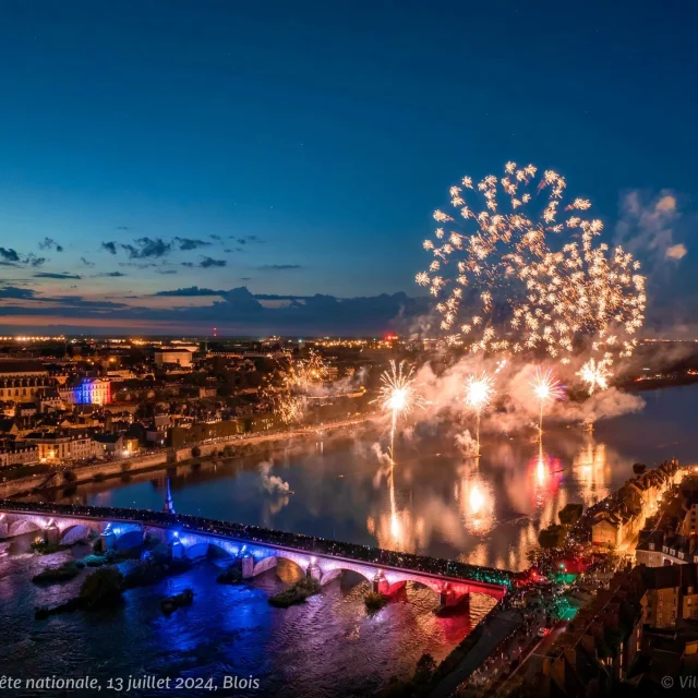 Feu D artifice Ville De Blois