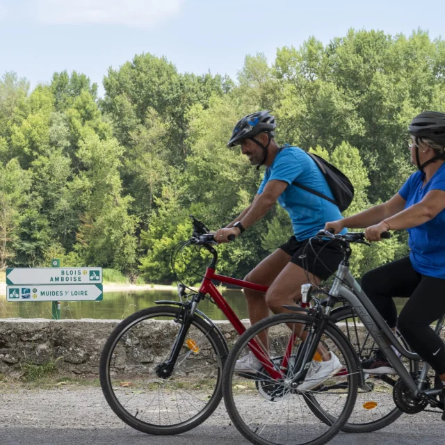 Balade à vélo à Saint-Dyé-sur-Loire