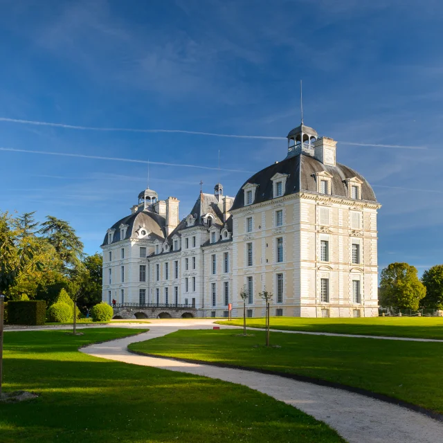 Façade jardins du château de Cheverny
