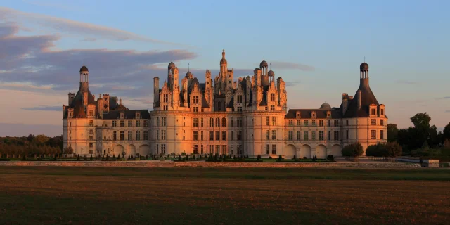 Le château de Chambord en automne