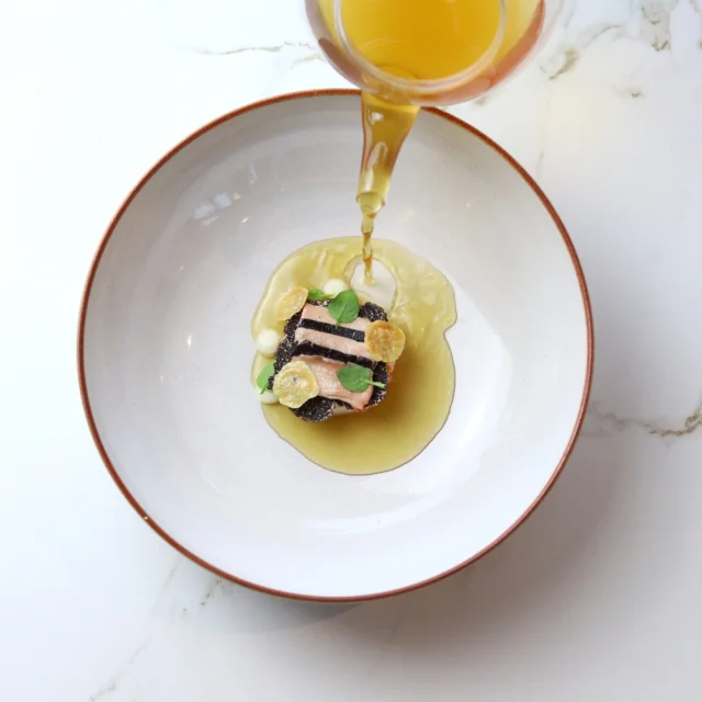 Plat au restaurant Fleur de Loire à Blois